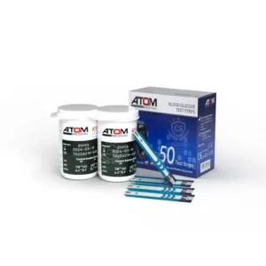 Atom AT-600 Blood Glucose Monitoring System Strips-1