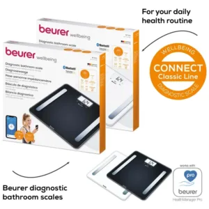 Beurer BF-105 Bluetooth® Diagnostic Bathroom Scale-10