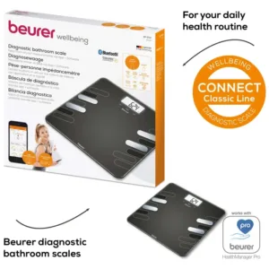 Beurer BF-105 Bluetooth® Diagnostic Bathroom Scale-11