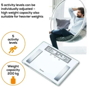 Beurer BG-51 XXL Diagnostic Bathroom Scale-7