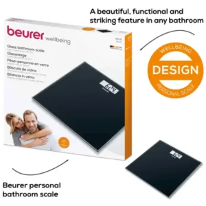 Beurer GS-10 Glass Bathroom Scale-8