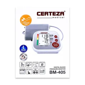 Certeza BM-405 Arm Type Digital Blood Pressure Monitor-2