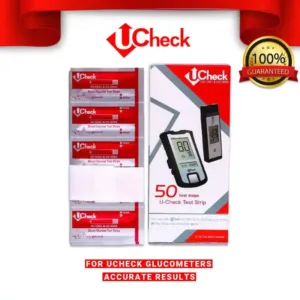 Ucheck Blood Glucose Monitoring System Strips-2