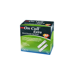 Test Strips for On Call Extra Blood Glucose Monitoring System - 50 Strips (1)