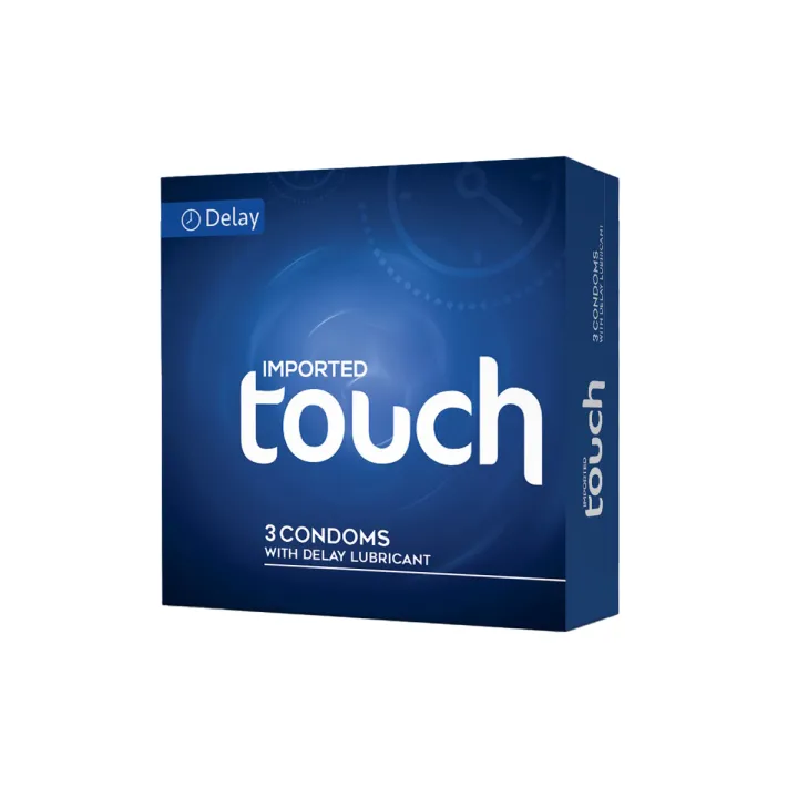 Touch Delay Condoms - 03 Piece Pack Touch Delay Condoms - 03 Piece Pack