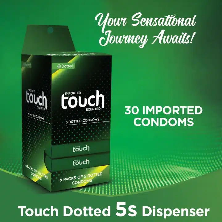 Touch Dotted Condoms – 30 Piece Box – 2 Touch Dotted Condoms – 30 Piece Box 2