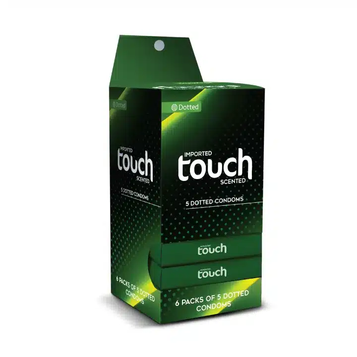 Touch Dotted Condoms – 30 Piece Box Touch Dotted Condoms – 30 Piece Box
