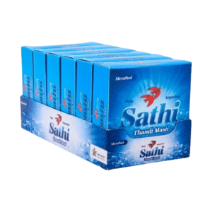 Sathi Thandi Masti Menthol Condoms - 18 Piece Box