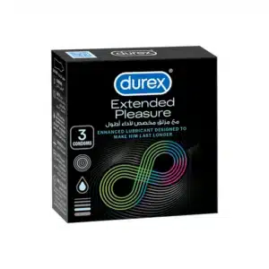 Durex Extended Pleasure Condoms – 3 Piece Pack