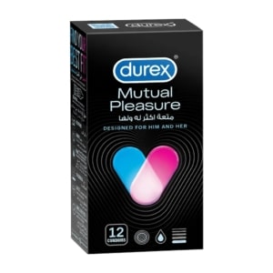 Durex Mutual Pleasure Condoms - 12 Piece Box