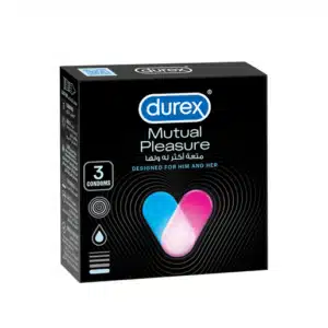 Durex Mutual Pleasure Condoms - 3 Piece Pack