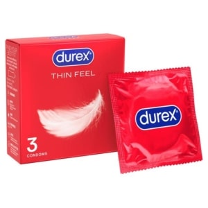 Durex Thin Feel Condoms - 3 Piece Pack - 2