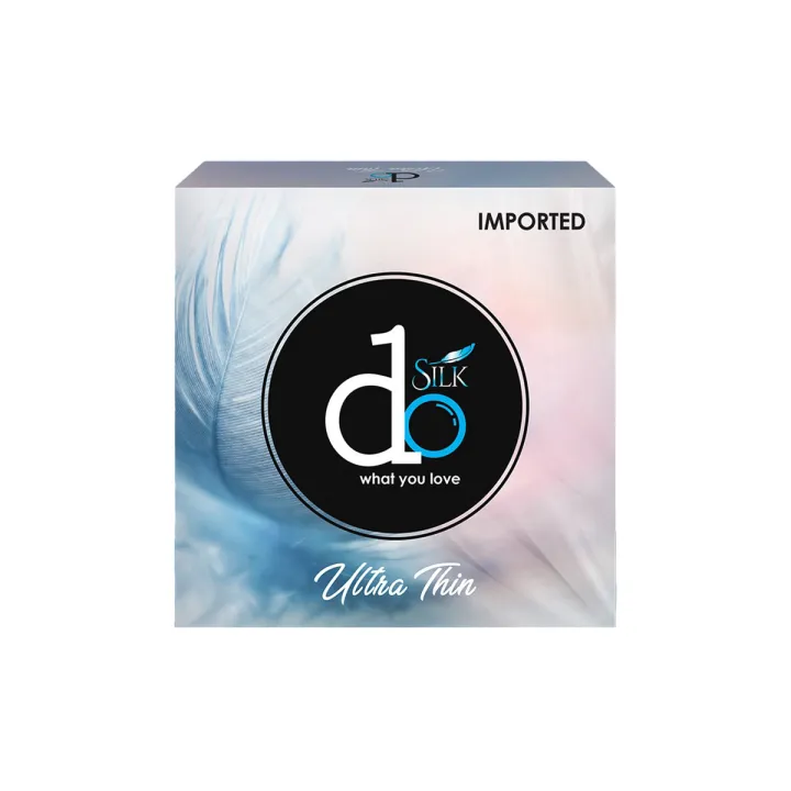 DO Silk Ultra Thin Condom - 3 Piece Pack - 1 DO Silk Ultra Thin Condoms - 3 Piece Pack - 1