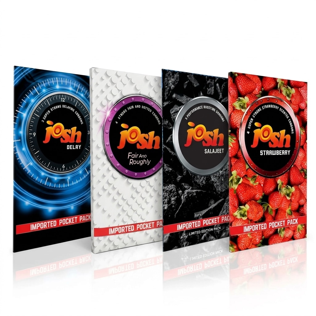Josh Condoms Variety Pack-1 Josh Condoms Variety Pack - 1
