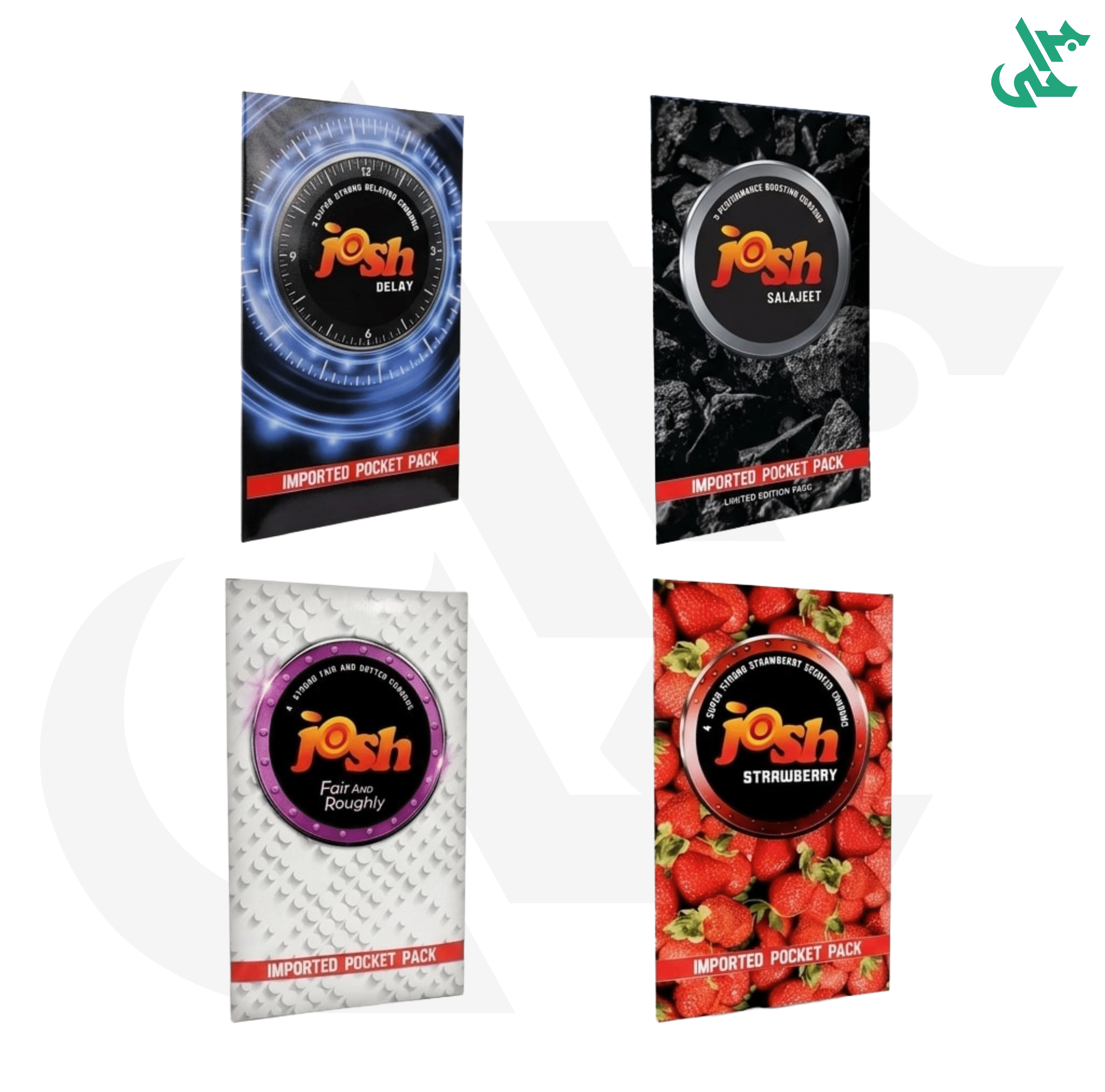 Josh Condoms Variety Pack – 5 Josh Condoms Variety Pack - 5